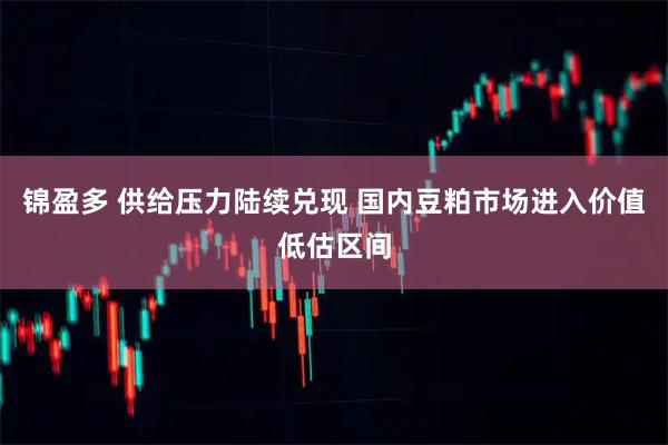 锦盈多 供给压力陆续兑现 国内豆粕市场进入价值低估区间