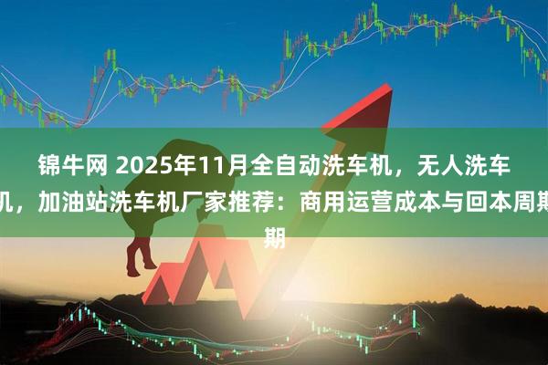 锦牛网 2025年11月全自动洗车机，无人洗车机，加油站洗车机厂家推荐：商用运营成本与回本周期